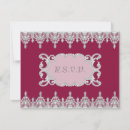 Search for burgundy and gray invitations Rsvp