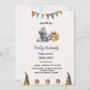Search for hippo birthday invitations Watercolor