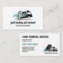 Search for junk removal business cards Dumpster rental