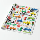 Search for transport wrapping paper Cute