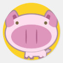Search for cute piggy stickers Pink