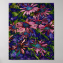 Search for cone flower posters Purple