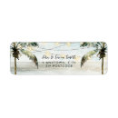 Search for tropical palm tree return address labels String lights