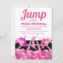 Search for jump party invitations Trampoline park