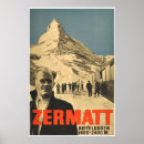 Search for zermatt posters Ski