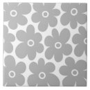 Search for grey flower tiles Nature