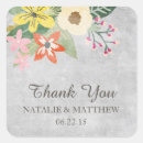 Search for yellow and grey wedding stickers Watercolor
