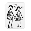 Search for romantic love quote magnets I love you