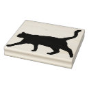 Search for black cat rubber stamps Feline