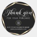 Search for thank you for your purchase Black