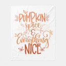 Search for pumpkin spice blankets Halloween