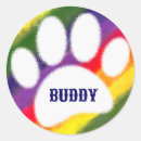 Search for rainbow puppy stickers Pet