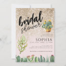 Search for desert bridal shower invitations Green