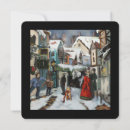 Search for village scene christmas cards Winter