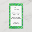 Search for preppy business cards Green