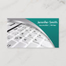 Search for writer business cards Journalist