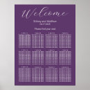 Search for purple wedding seating charts Script