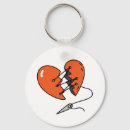 Search for a broken key rings Valentine