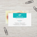 Search for eye doctor business cards Minimalist
