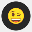 Search for wink emoji stickers Winking
