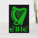 Search for irish harp cards Clover