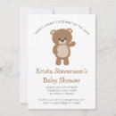 Search for beary invitations Gender neutral