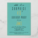 Search for teal black silver invitations Classy