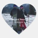 Search for heart shape photo stickers Bride