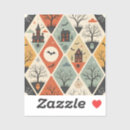 Search for scary pattern stickers Pumpkin