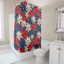 Search for red white and blue shower curtains Pattern
