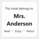 Search for this belongs to teacher bookplates Simple