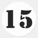 Search for 15 stickers Text