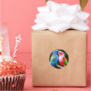 Search for colourful parrot stickers Nature