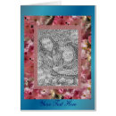 Search for nature border cards Blue