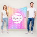 Search for pink christmas blankets Typography