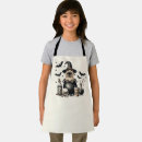 Search for retro cat aprons Witch