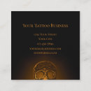 Search for face business cards Gold
