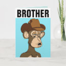 Search for funny monkey birthday cards Chimp