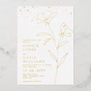 Search for flower line art wedding invitations Botanical