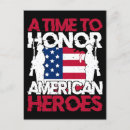 Search for honour vertical postcards Red white and blue