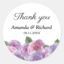 Search for purple thank you wedding stickers Pink