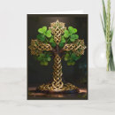 Search for religious st patricks day cards Green