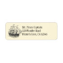 Search for sailing return address labels Schooner
