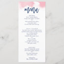 Search for cute wedding menus Whimsical