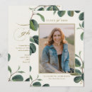 Search for botanical invitation graduation invitations High school graduation