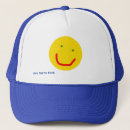 Search for happy face hats Blue