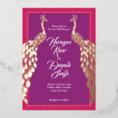 Search for peacock indian wedding invitations Elegant