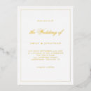 Search for foil print wedding invitations Elegant