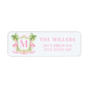 Search for palm tree return address labels Florida
