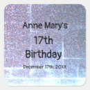 Search for 17th birthday stickers For her